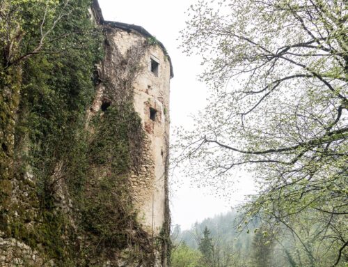 Castello di Grad Lemberg a Nova Cerkev in Slovenia
